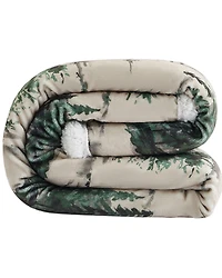 HiEnd Accents Joshua Campfire Sherpa Throw