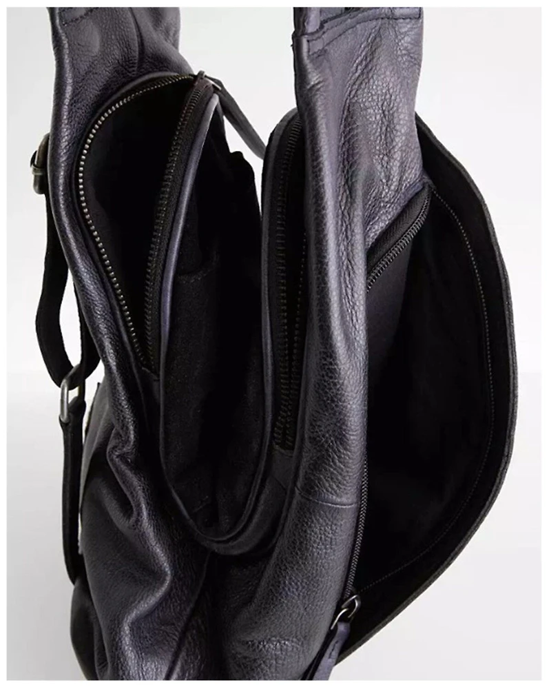 Free People Women's Black Soho Convertible Sling Bag