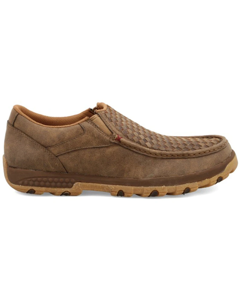 Twisted X Men's Slip-On Driving Shoe - Moc Toe