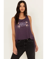 Shyanne Women's Cage Back Graphic Tank