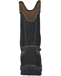 Hoss Men's Slag Waterproof Metguard Wellington Work Boots - Composite Toe