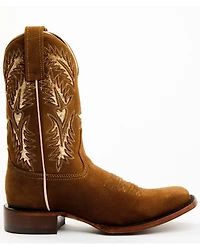 Caborca Silver Women's Maisie Star And Hearts Inlay Western Boots - Broad Square Toe