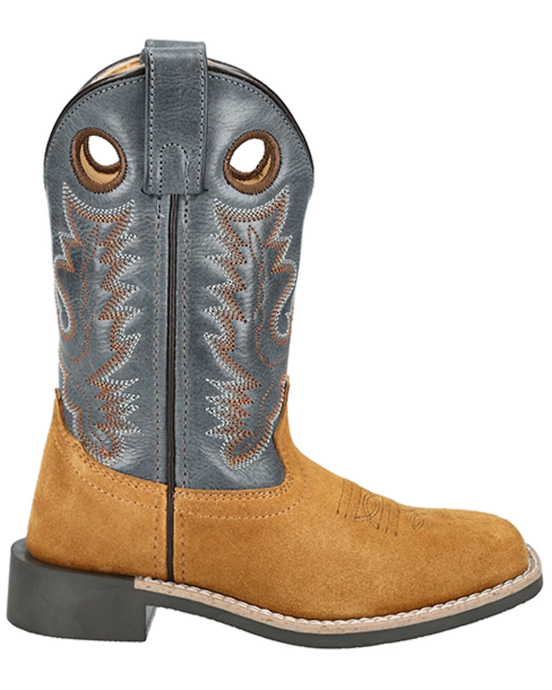 Smoky Mountain Little Boys' Tex Western Boots - Broad Square Toe