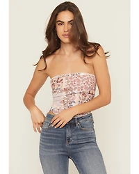 Originality Women's Boot Barn Exclusive Patchwork Print Bandana Top