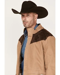 Cody James Men's Olton Utility Canvas Rancher Hooded Jacket