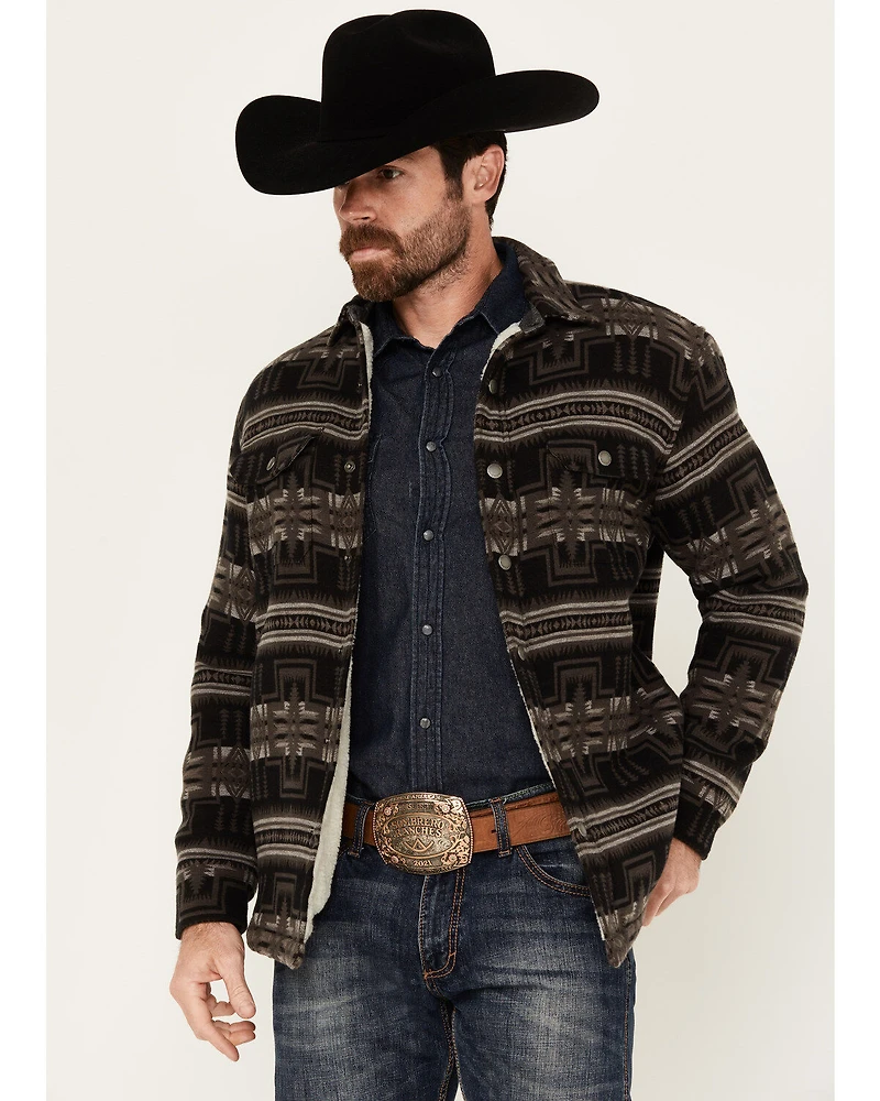 Pendleton Men's Harding Bay City Snap Sherpa Jacket