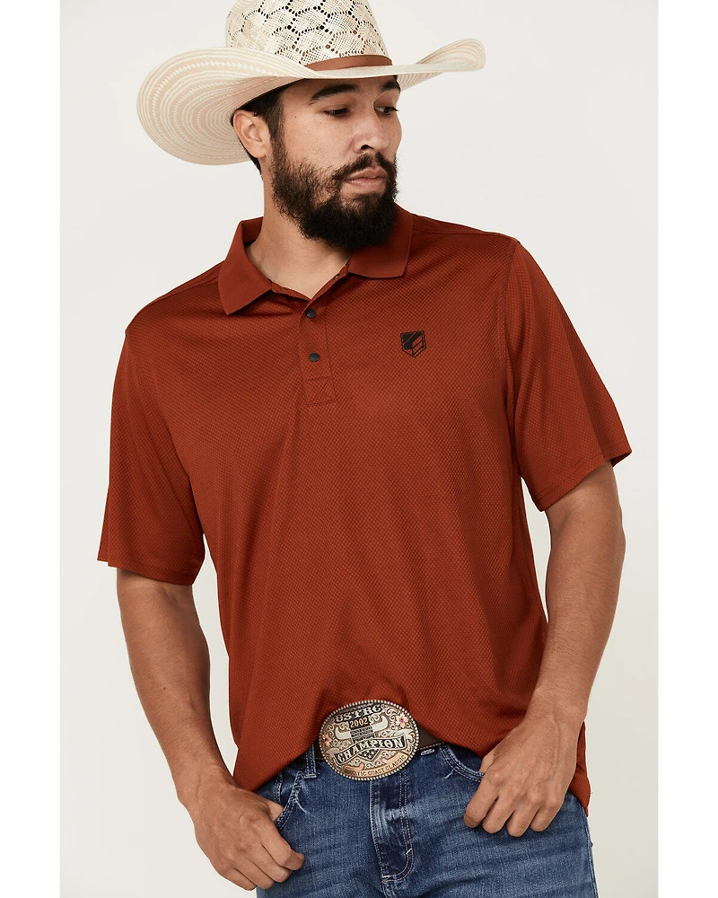 RANK 45® Men's Laredo Short Sleeve Polo Shirt