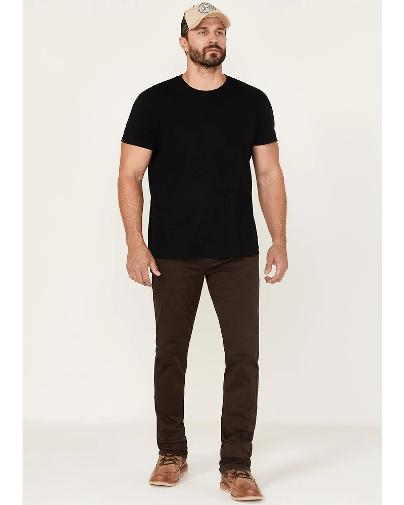 Brothers and Sons Men's Java Wash Tucker Slim Straight Stretch Denim Jeans