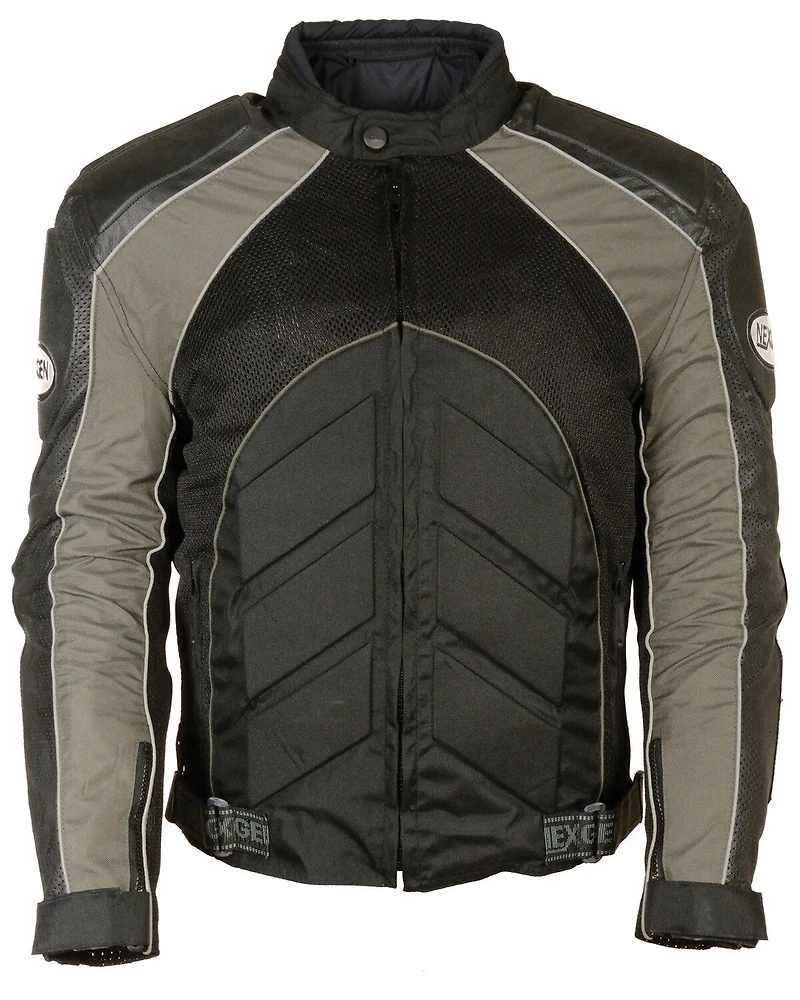Milwaukee Leather Men's Combo Textile Mesh Racer Jacket - 5X