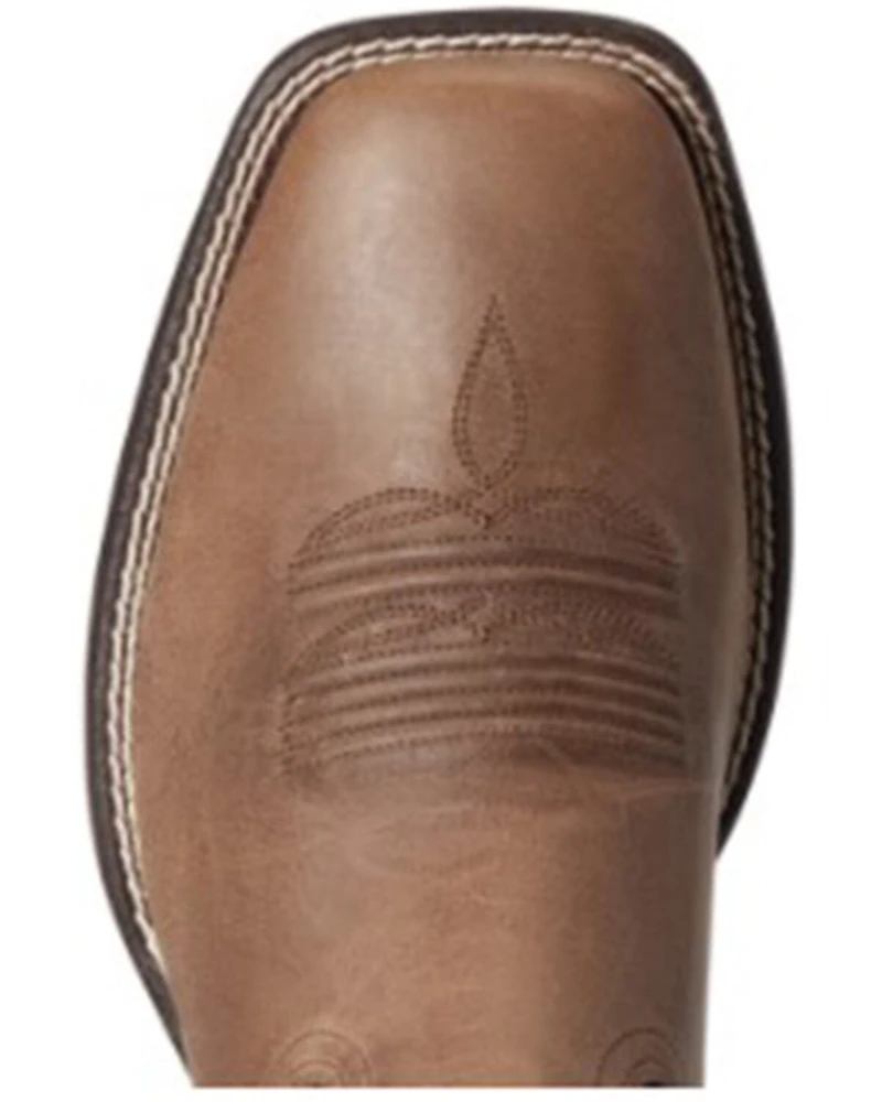 Ariat Men's Authentic Layton Western Boot - Broad Square Toe