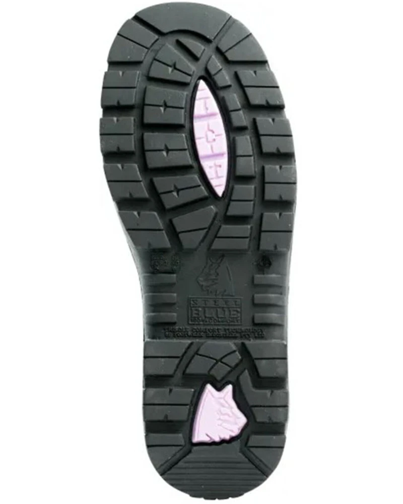 Steel Blue Women's Hobart 6" Water Resistant Work Boots - Toe