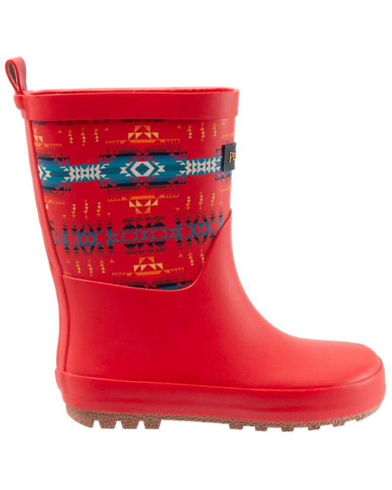 Pendleton Boys' Pilot Rock Mid Waterproof Work Boots - Round Toe