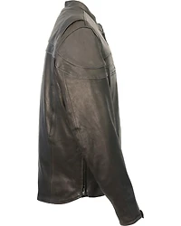 Milwaukee Leather Men's Lightweight Sporty Scooter Crossover Jacket - 5X