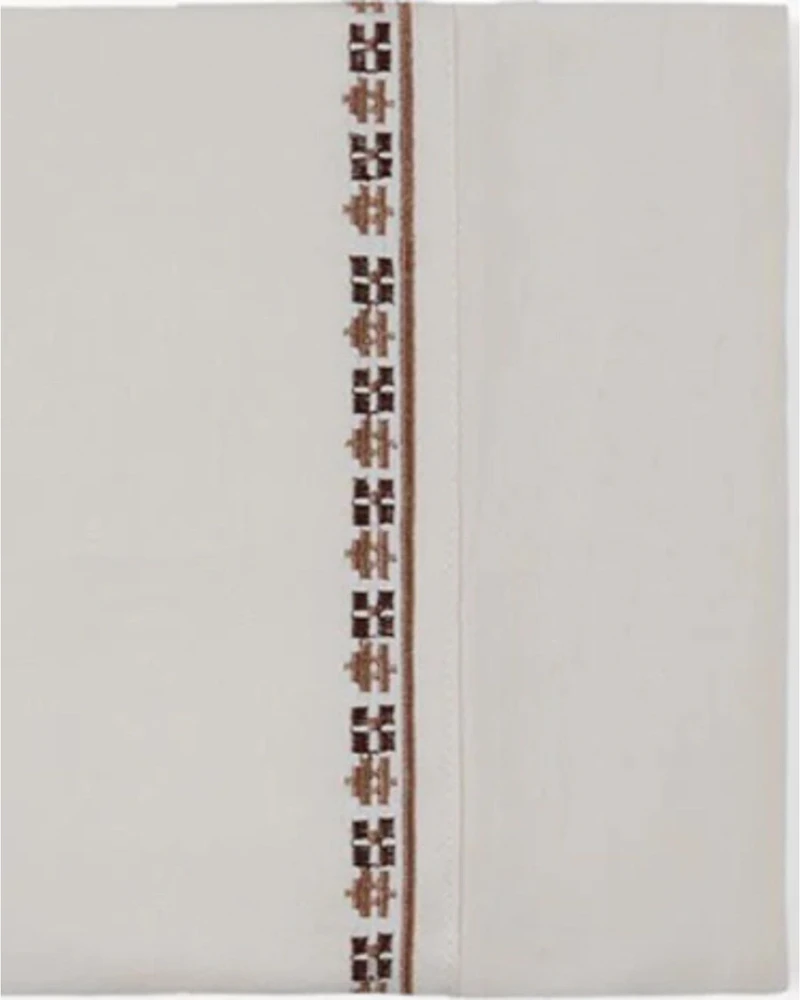 HiEnd Accents 4pc Southwestern Cream Sheet Set - Queen