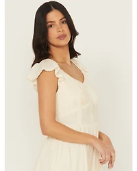 Shyanne Women's Tie-Back Mini Dress
