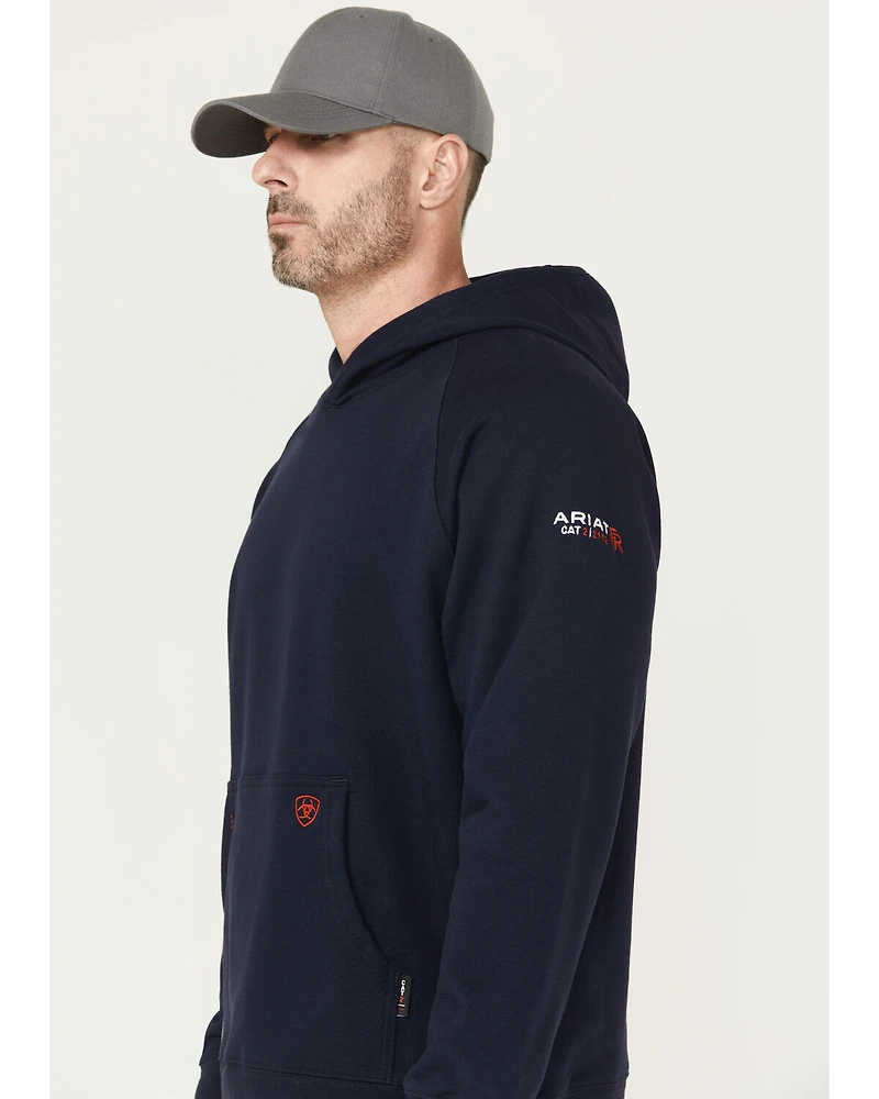 Ariat Men's FR Durastretch Work Hard Live Free Hooded Sweatshirt