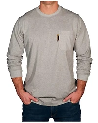 Benchmark FR Men's American Oil Long Sleeve Graphic Shirt