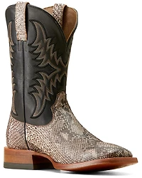 Ariat Men's Dry Gulch Exotic Python Western Boots - Broad Square Toe