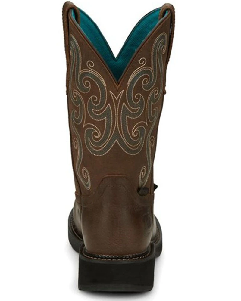 Justin Women's Tasha Waterproof Western Work Boots - Steel Toe