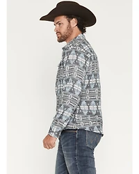 Wrangler Retro Men's Southwestern Print Long Sleeve Snap Shirt Jacket