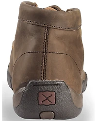 Twisted X Men's Driving Mocs Steel Toe Lace-Up Work Shoes