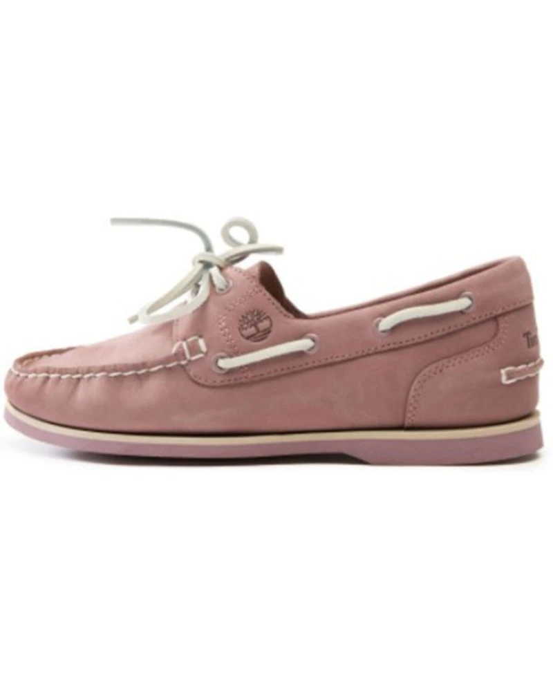 Timberland Women's Amherst 2 Eye Classic Lace-Up Boater Shoes - Moc Toe