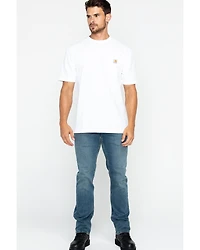Carhartt Men's Loose Fit Heavyweight Logo Pocket Work T-Shirt