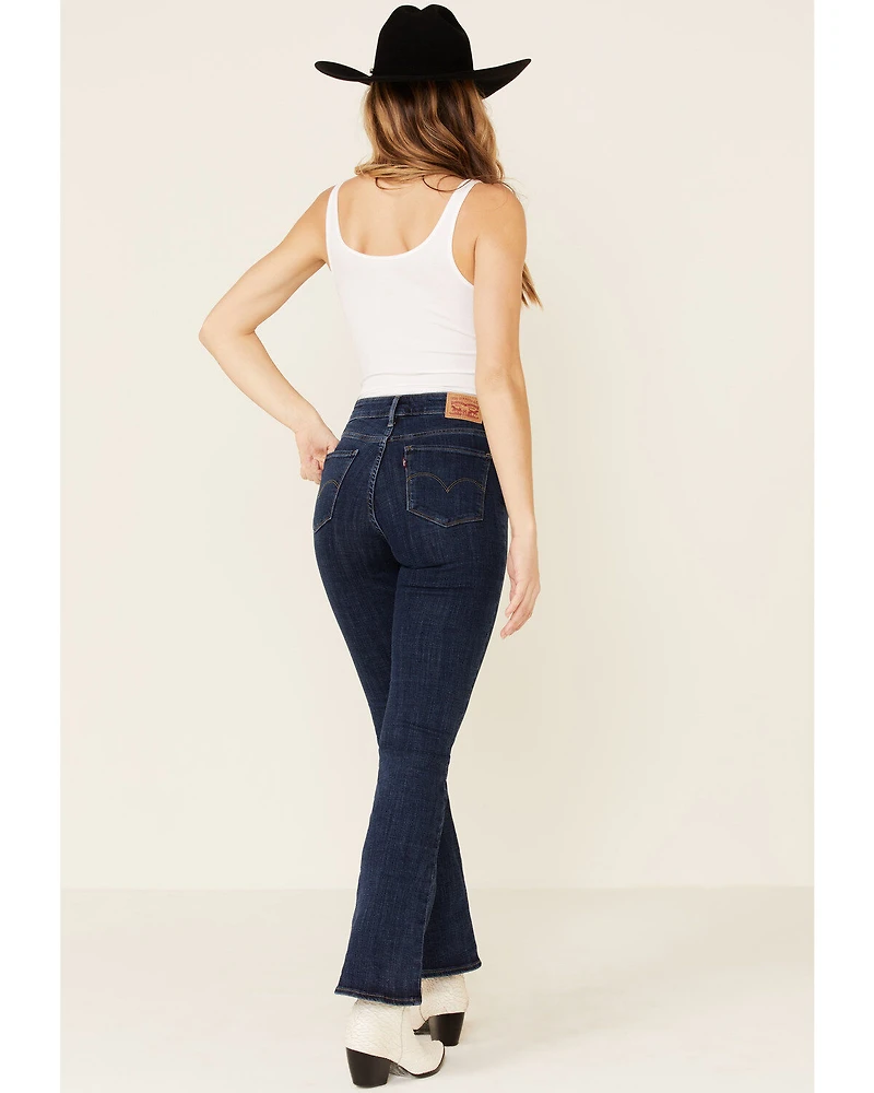 Levi's Women's 725 Lapis Dark Horse Bootcut Jeans