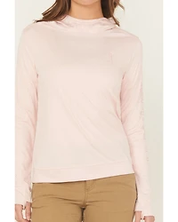 Carhartt Women's Force Sun Defender™ Relaxed Fit Lightweight Long Sleeve Hooded Graphic Work Shirt
