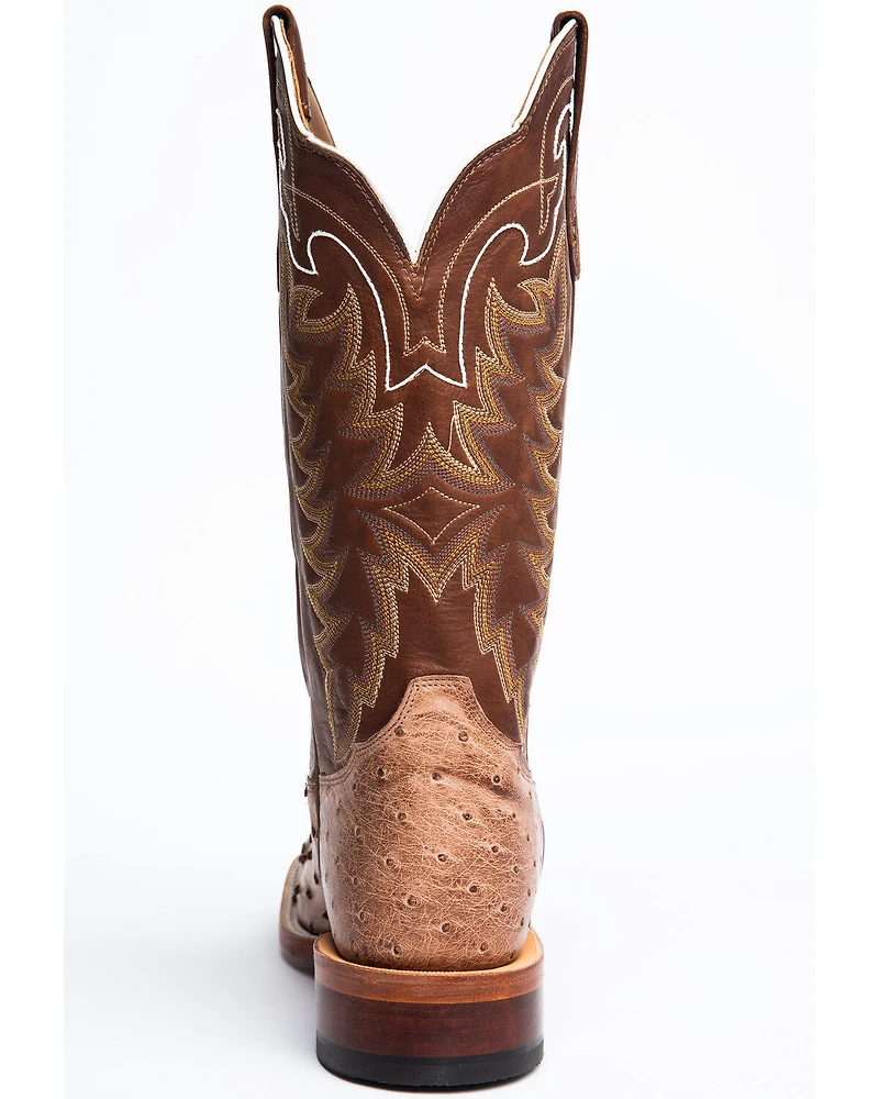Tony Lama Men's San Saba Full Quill Ostrich Exotic Boots