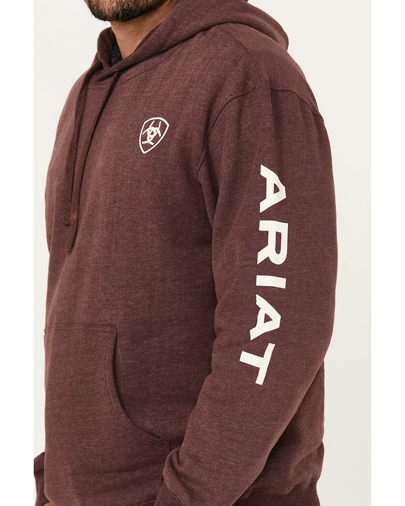Ariat Men's Logo Sleeve Hooded Sweatshirt