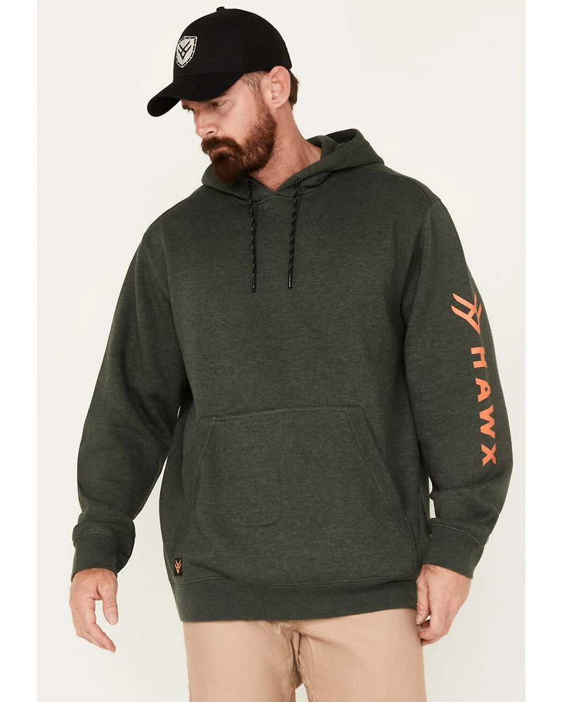 Hawx Men's Season Logo Hooded Work Sweatshirt