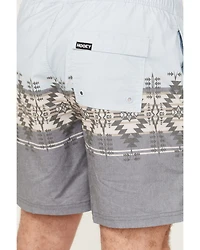 Hooey Men's Big Wake Southwestern Striped Board Shorts