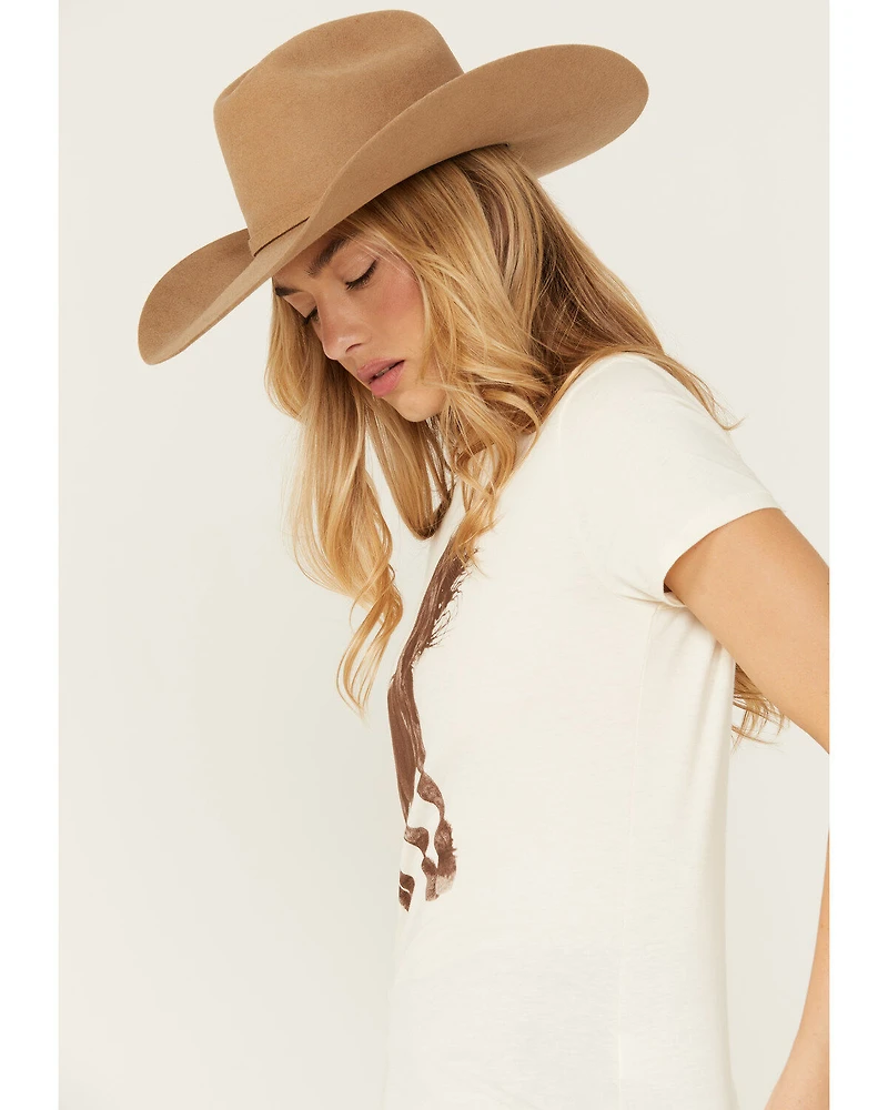 Shyanne Women's Stallion Short Sleeve Girlfriend Graphic Tee
