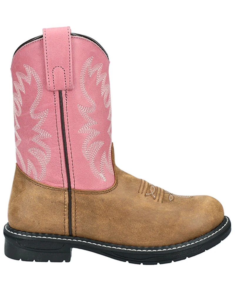 Smoky Mountain Girls' Buffalo Western Boots - Round Toe