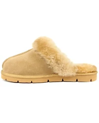 Superlamb Women's Onager Suede Leather Casual Slip-On Mule