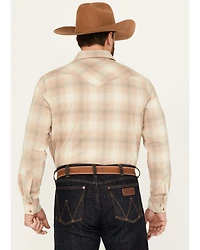 Pendleton Men's Canyon Plaid Print Long Sleeve Western Flannel Snap Shirt