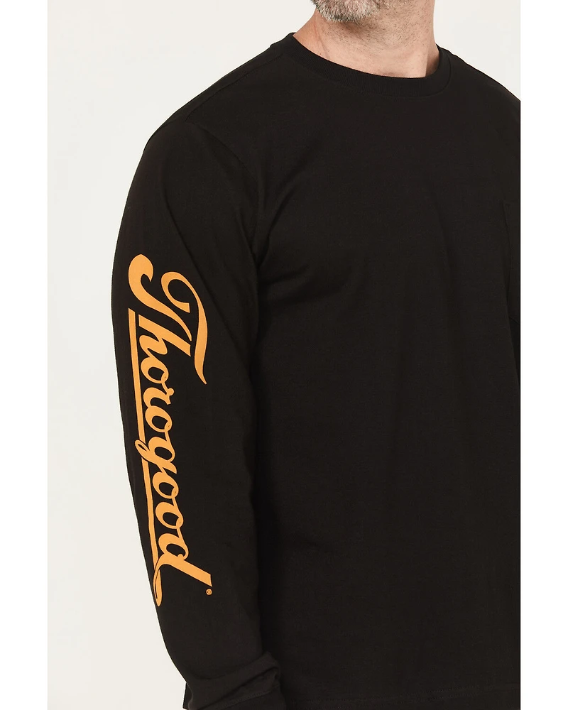 Thorogood Men's USA Logo Long Sleeve Work T-Shirt