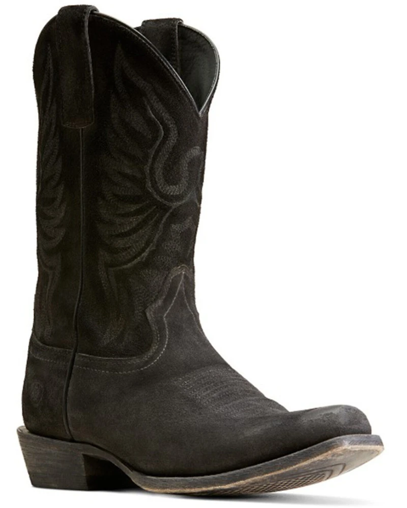 Ariat Men's Circuit High Stepper Distressed Suede Western Boots - Square Toe