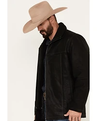 Scully Men's Suede Double Collar Jacket