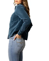 Kimes Ranch Women's Bonnie Relaxed Fit Long Sleeve Snap Western Shirt