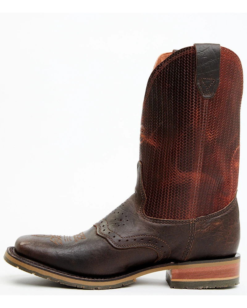 Double H Men's 11" Domestic Ice Roper Performance Western Boots - Broad Square Toe