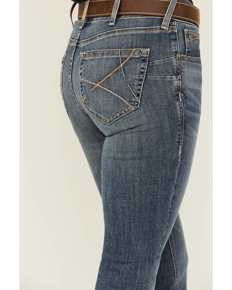 Ariat Women's Dark Wash Ella Bootcut Denim Jeans