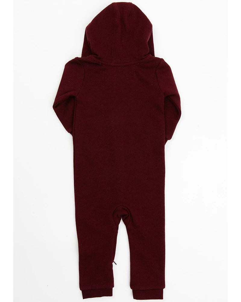Shyanne Infant Girls' Hooded Coveralls