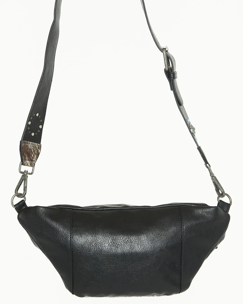 Shyanne Women's Winslow Hairon Concho Sling Bag