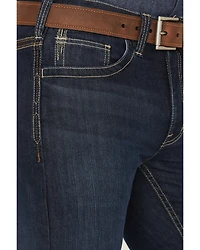 Cody James Men's FR Dark Wash Slim Bootcut Stretch Denim Work Jeans