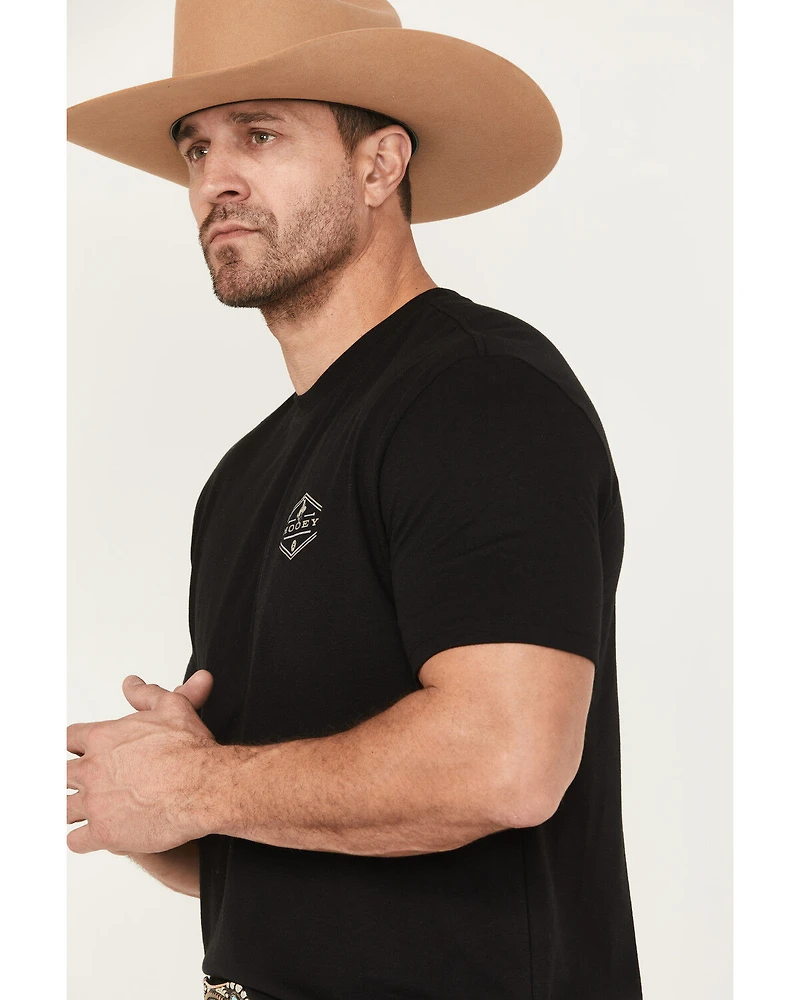 Hooey Men's Mountains Short Sleeve Graphic T-Shirt