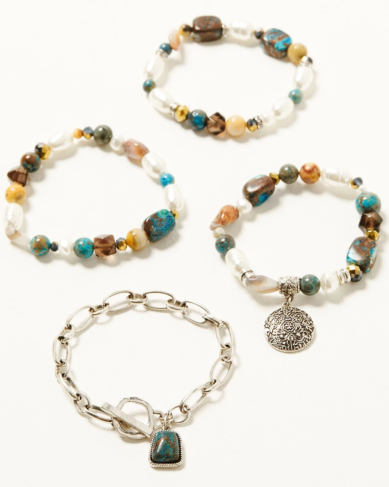 Shyanne Women's Gemma Bracelet Set - 4 Piece