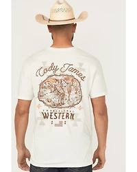 Cody James Men's Wild West Short Sleeve Graphic T-Shirt