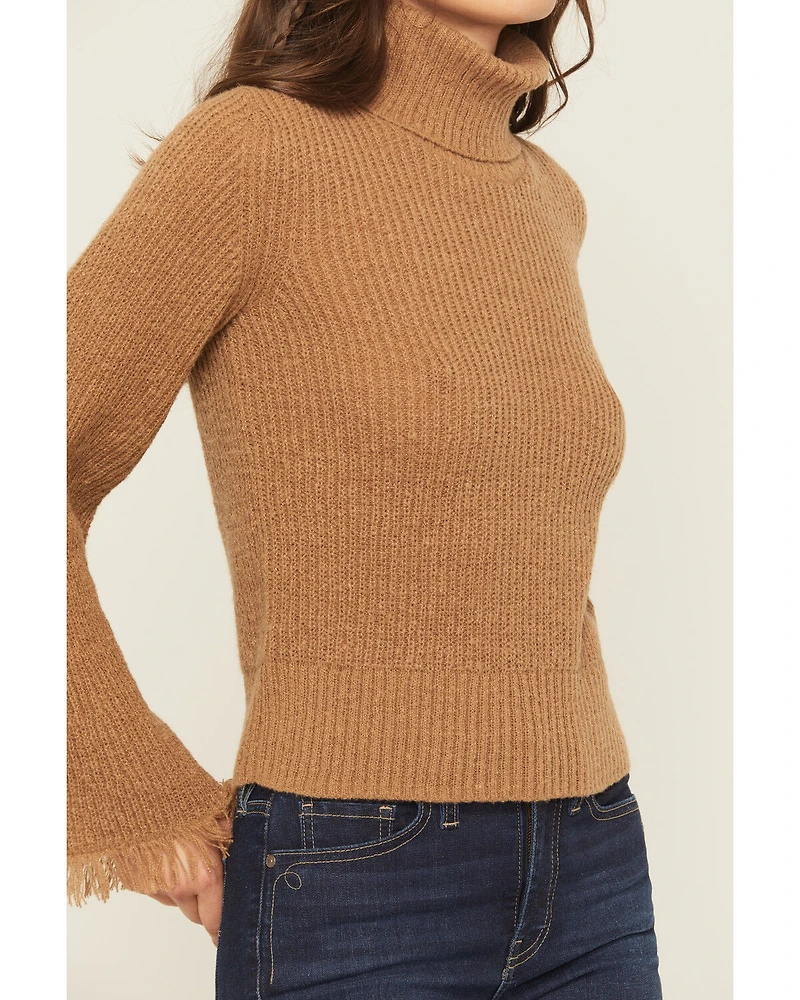 Shyanne Women's Bell Sleeve Marled Sweater
